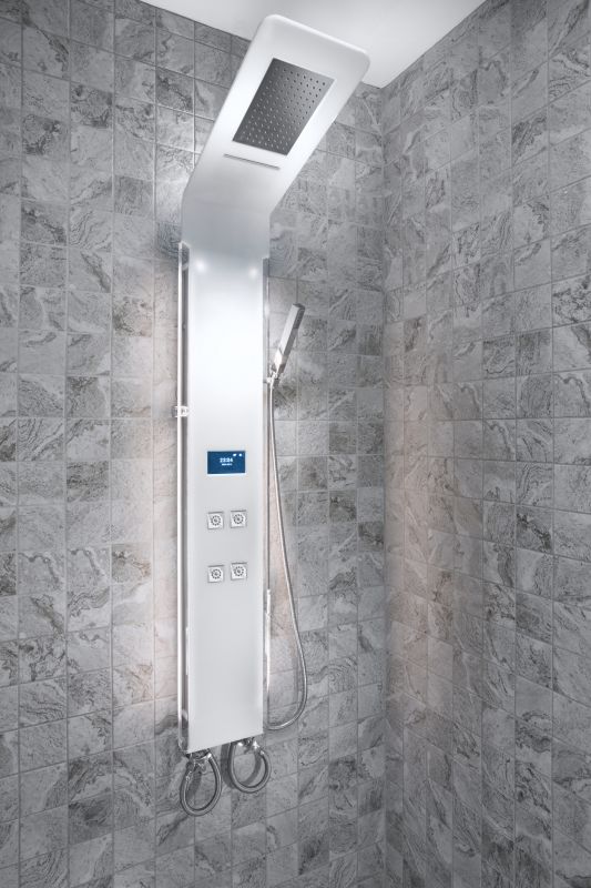 Elegant Shower with Double Heads