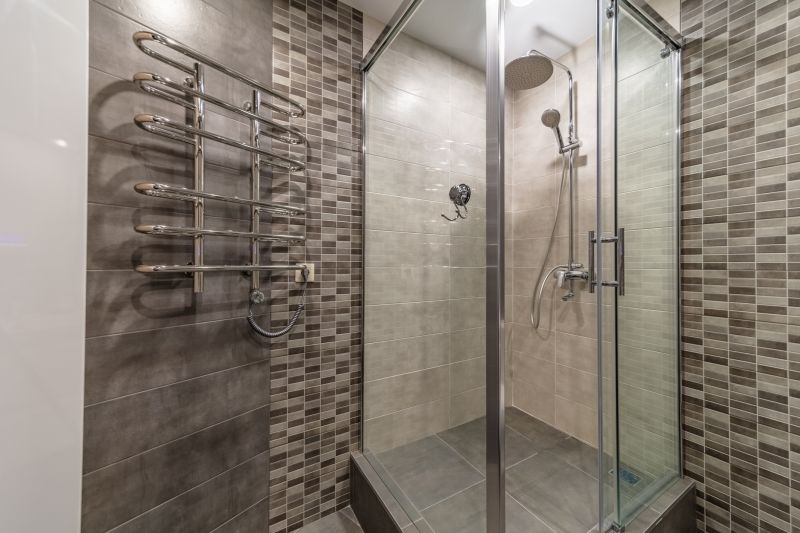 Elegant Shower with Tiled Walls